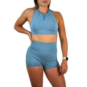 HER SEAMLESS SHORTS SET